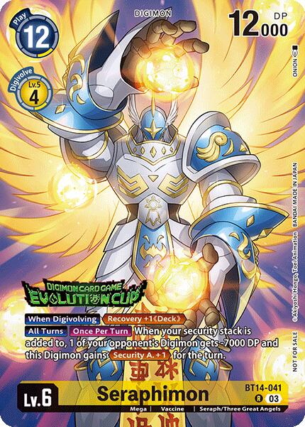 Seraphimon [BT14-041] (2024 Evolution Cup) [Blast Ace] | Anubis Games and Hobby