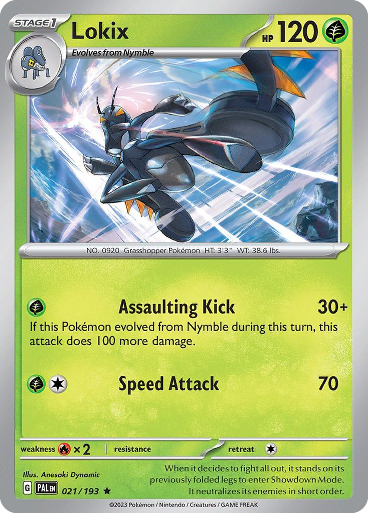 Lokix (021/193) (Theme Deck Exclusive) [Scarlet & Violet: Paldea Evolved] | Anubis Games and Hobby