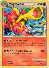 Magmortar (2/95) (Cracked Ice Holo) [HeartGold & SoulSilver: Unleashed] | Anubis Games and Hobby