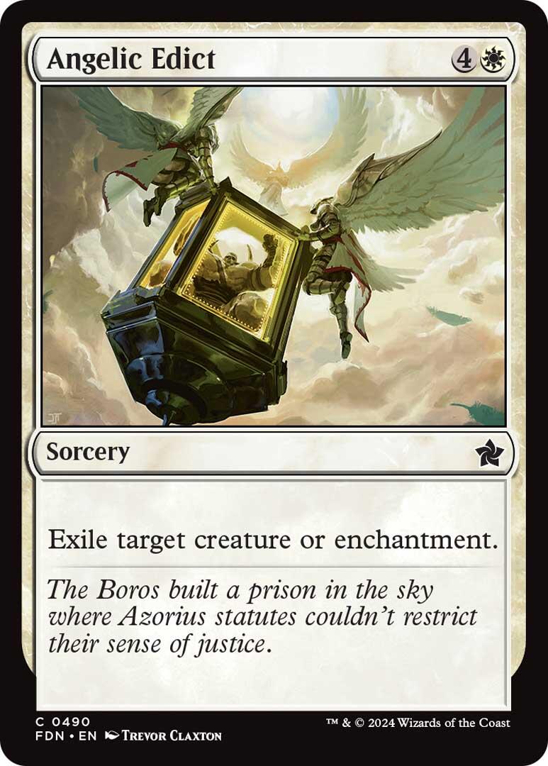 Angelic Edict [Foundations] | Anubis Games and Hobby