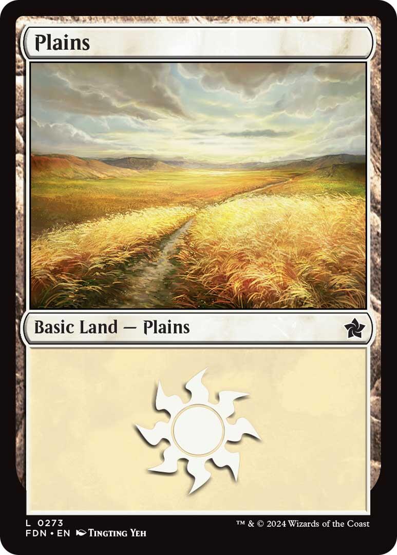 Plains [Foundations] | Anubis Games and Hobby