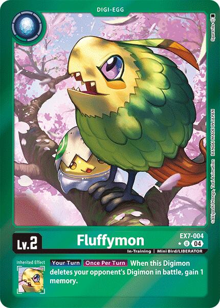 Fluffymon [EX7-004] (Foil) [Digimon LIBERATOR] | Anubis Games and Hobby