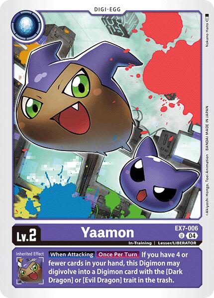 Yaamon [EX7-006] [Digimon LIBERATOR] | Anubis Games and Hobby