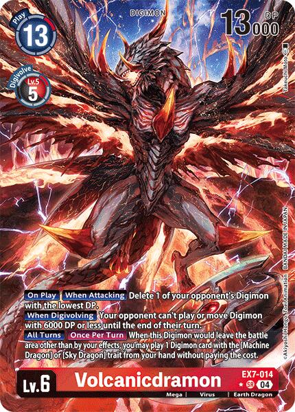 Volcanicdramon [EX7-014] (Alternate Art) [Digimon LIBERATOR] | Anubis Games and Hobby