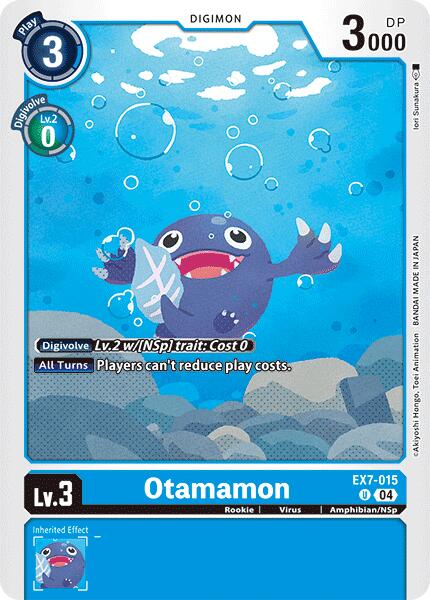 Otamamon [EX7-015] [Digimon LIBERATOR] | Anubis Games and Hobby