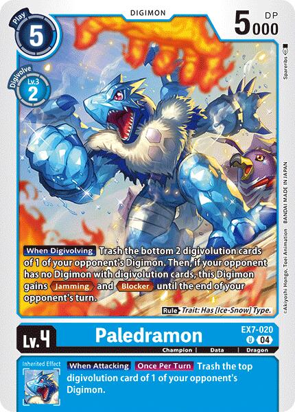 Paledramon [EX7-020] [Digimon LIBERATOR] | Anubis Games and Hobby