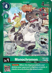 Monochromon [EX7-033] (Foil) [Digimon LIBERATOR] | Anubis Games and Hobby