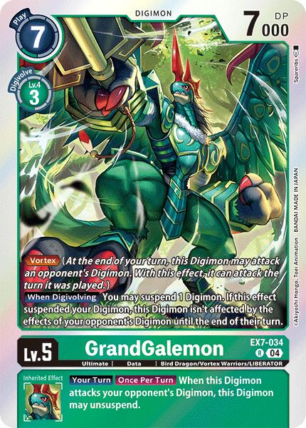 GrandGalemon [EX7-034] [Digimon LIBERATOR] | Anubis Games and Hobby