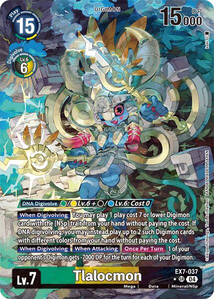 Tlalocmon [EX7-037] (Alternate Art) [Digimon LIBERATOR] | Anubis Games and Hobby