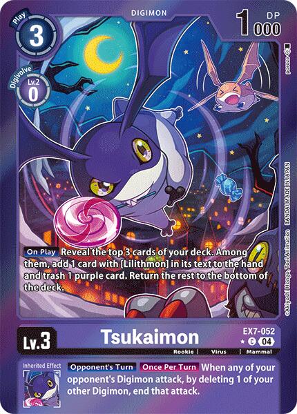 Tsukaimon [EX7-052] (Foil) [Digimon LIBERATOR] | Anubis Games and Hobby