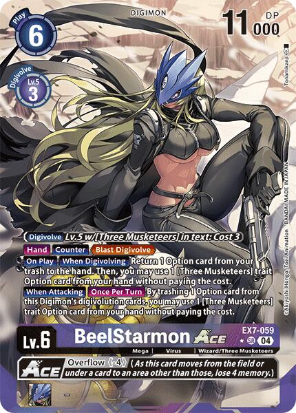 BeelStarmon ACE [EX7-059] (Alternate Art) [Digimon LIBERATOR] | Anubis Games and Hobby