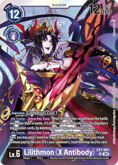 Lilithmon [EX7-061] (X Antibody) [Digimon LIBERATOR] | Anubis Games and Hobby