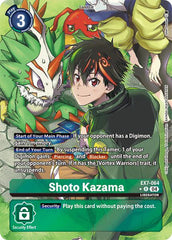 Shoto Kazama [EX7-064] (Alternate Art) [Digimon LIBERATOR] | Anubis Games and Hobby