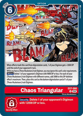 Chaos Triangular [EX7-066] [Digimon LIBERATOR] | Anubis Games and Hobby