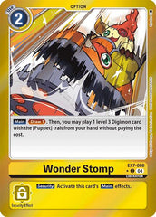 Wonder Stomp [EX7-068] (Foil) [Digimon LIBERATOR] | Anubis Games and Hobby