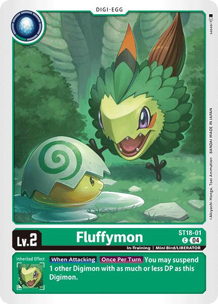 Fluffymon [ST18-01] [Starter Deck: Guardian Vortex] | Anubis Games and Hobby