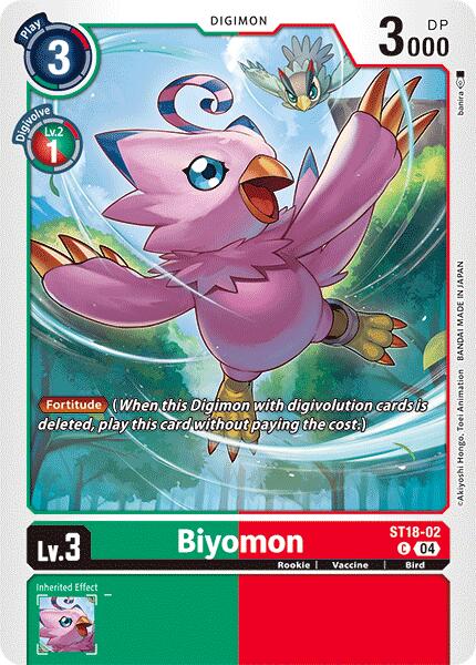 Biyomon [ST18-02] [Starter Deck: Guardian Vortex] | Anubis Games and Hobby