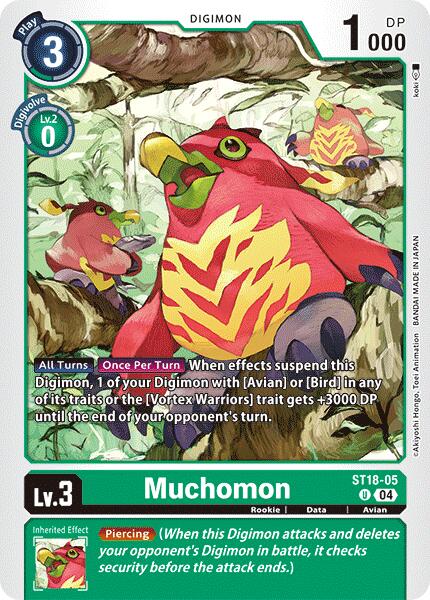 Muchomon [ST18-05] [Starter Deck: Guardian Vortex] | Anubis Games and Hobby