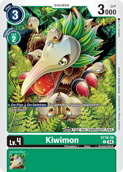 Kiwimon [ST18-06] [Starter Deck: Guardian Vortex] | Anubis Games and Hobby