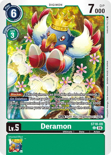 Deramon [ST18-09] [Starter Deck: Guardian Vortex] | Anubis Games and Hobby