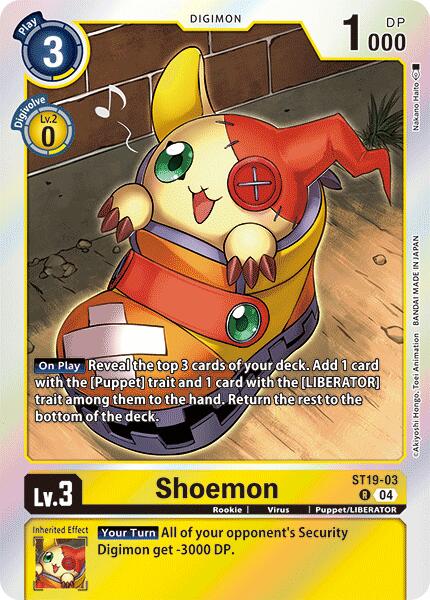 Shoemon [ST19-03] [Starter Deck: Fable Waltz] | Anubis Games and Hobby