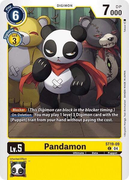 Pandamon [ST19-09] [Starter Deck: Fable Waltz] | Anubis Games and Hobby