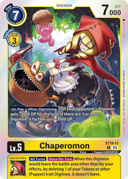 Chaperomon [ST19-11] [Starter Deck: Fable Waltz] | Anubis Games and Hobby