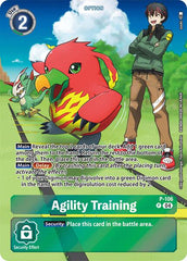 Agility Training [P-106] (Starter Deck 18 Exclusive) [Starter Deck: Guardian Vortex Promos] | Anubis Games and Hobby