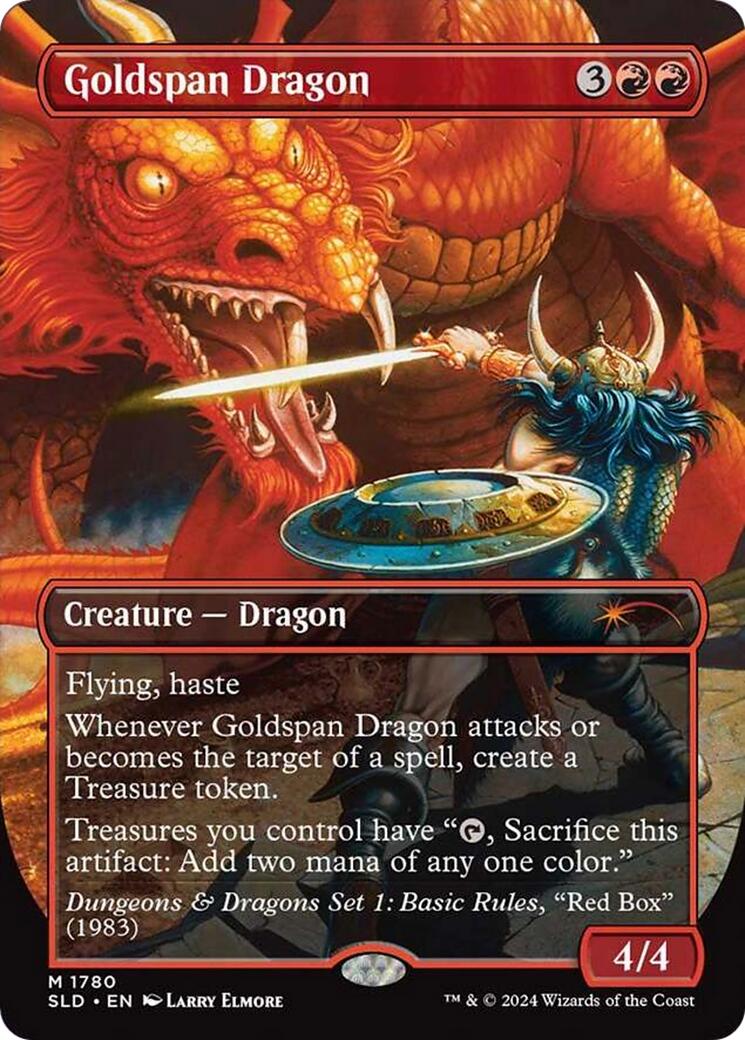 Goldspan Dragon [Secret Lair Drop Series] | Anubis Games and Hobby