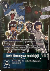 Davis Motomiya & Ken Ichijoji [BT8-088] (Super Complete Selection Daisuke ver.) [New Awakening Promos] | Anubis Games and Hobby