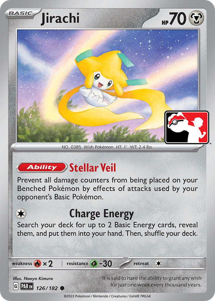 Jirachi (126/182) [Prize Pack Series Five] | Anubis Games and Hobby