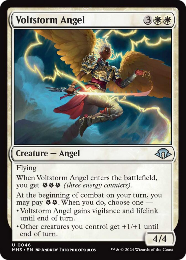 Voltstorm Angel [Modern Horizons 3] | Anubis Games and Hobby