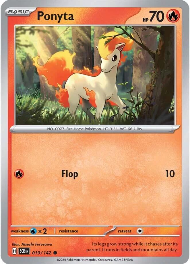 Ponyta (019/142) [Scarlet & Violet: Stellar Crown] | Anubis Games and Hobby