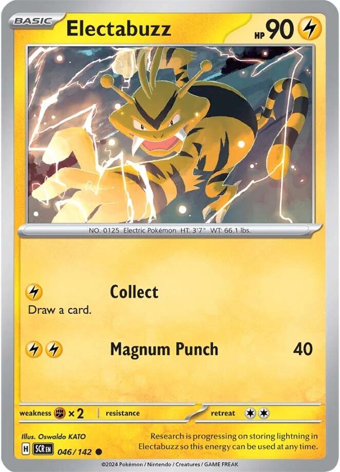 Electabuzz (046/142) [Scarlet & Violet: Stellar Crown] | Anubis Games and Hobby