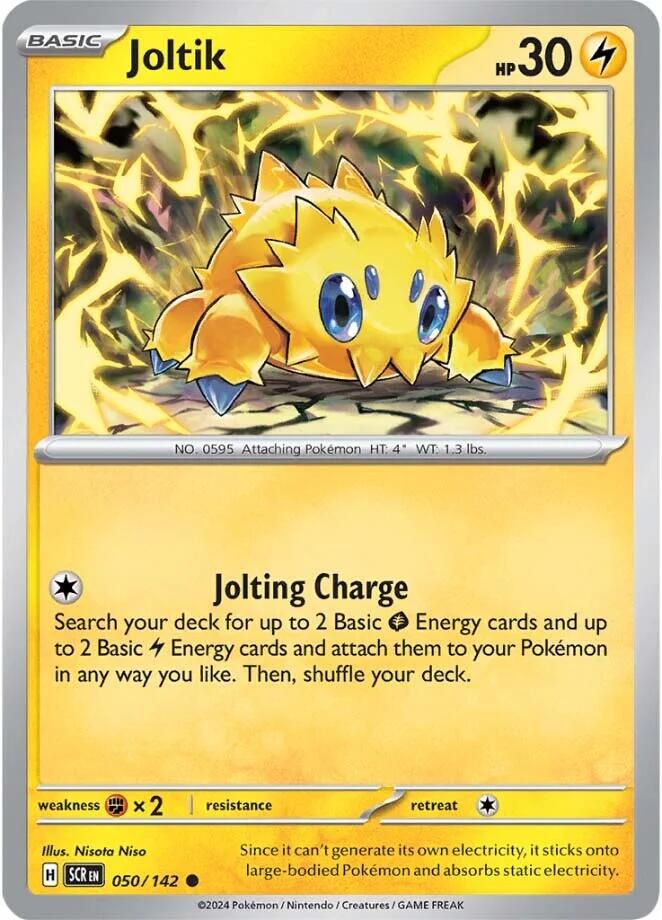 Joltik (050/142) [Scarlet & Violet: Stellar Crown] | Anubis Games and Hobby