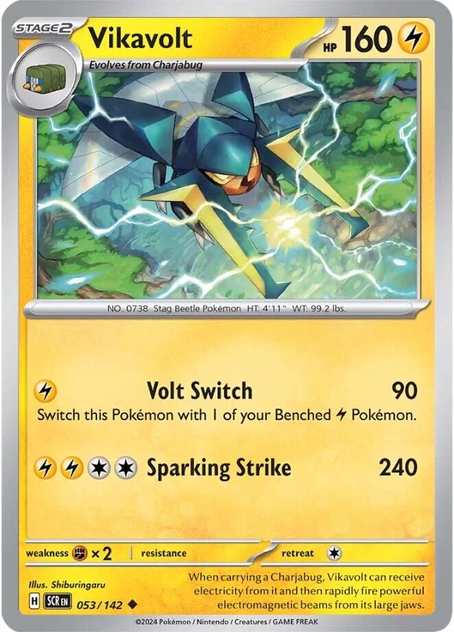 Vikavolt (053/142) [Scarlet & Violet: Stellar Crown] | Anubis Games and Hobby