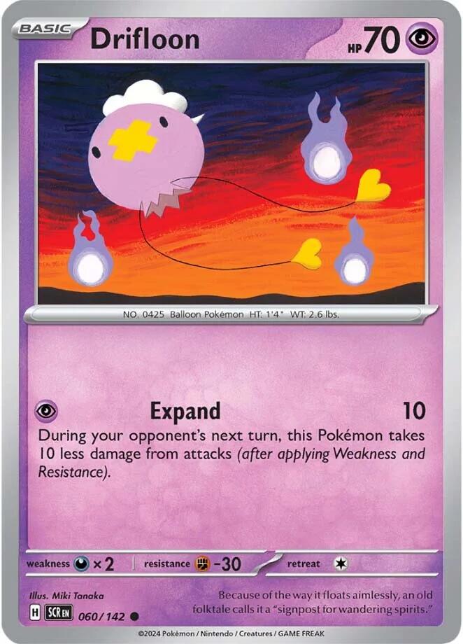 Drifloon (060/142) [Scarlet & Violet: Stellar Crown] | Anubis Games and Hobby