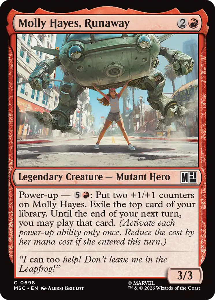 Molly Hayes, Runaway [Marvel Super Heroes Commander] | Anubis Games and Hobby