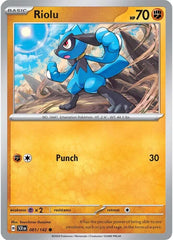 Riolu (081/142) [Scarlet & Violet: Stellar Crown] | Anubis Games and Hobby