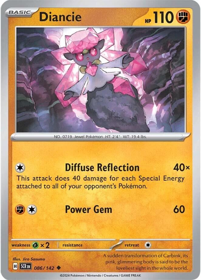 Diancie (086/142) [Scarlet & Violet: Stellar Crown] | Anubis Games and Hobby