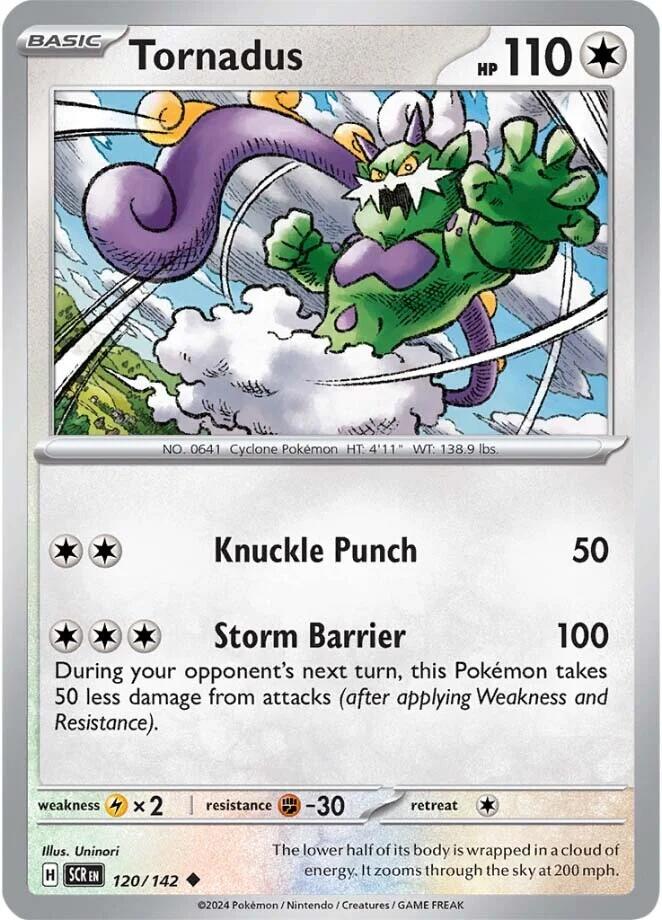 Tornadus (120/142) [Scarlet & Violet: Stellar Crown] | Anubis Games and Hobby