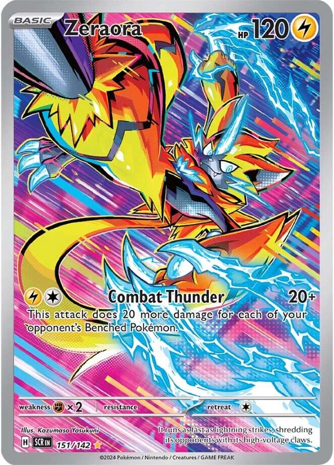 Zeraora (151/142) [Scarlet & Violet: Stellar Crown] | Anubis Games and Hobby