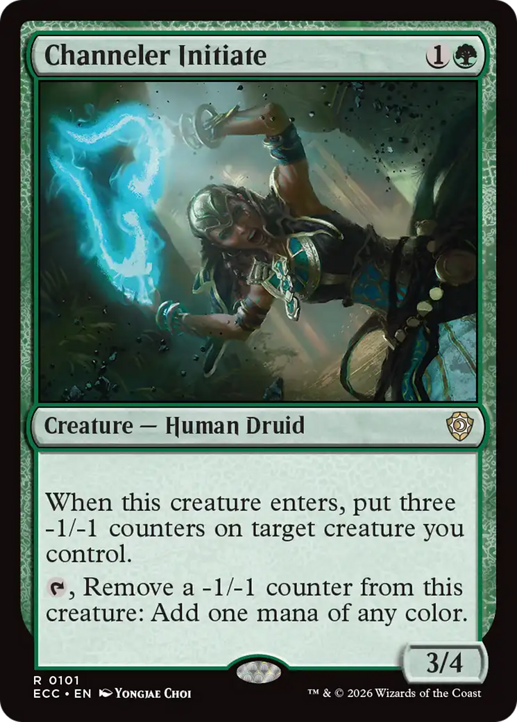 Channeler Initiate [Lorwyn Eclipsed Commander] | Anubis Games and Hobby