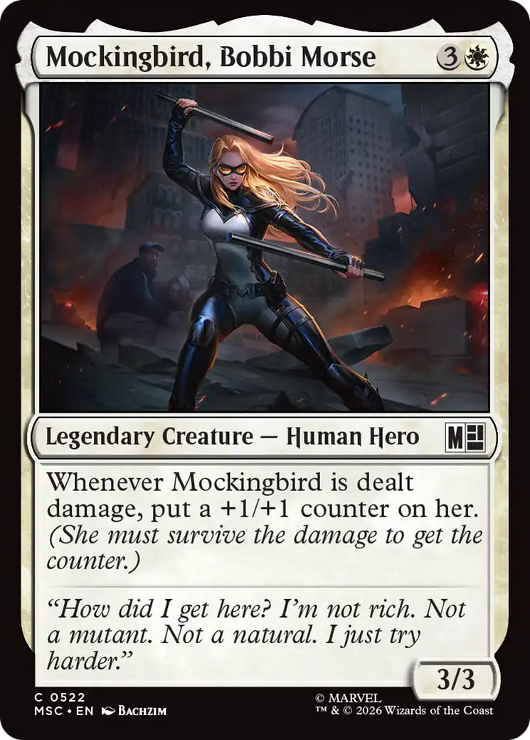 Mockingbird, Bobbi Morse (0522) [Marvel Super Heroes Commander] | Anubis Games and Hobby