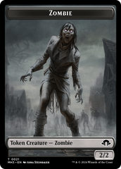 Phyrexian Germ // Zombie Double-Sided Token [Modern Horizons 3 Tokens] | Anubis Games and Hobby