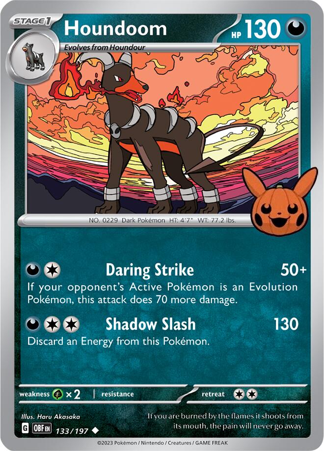 Houndoom (133/197) [Trick or Trade 2024] | Anubis Games and Hobby