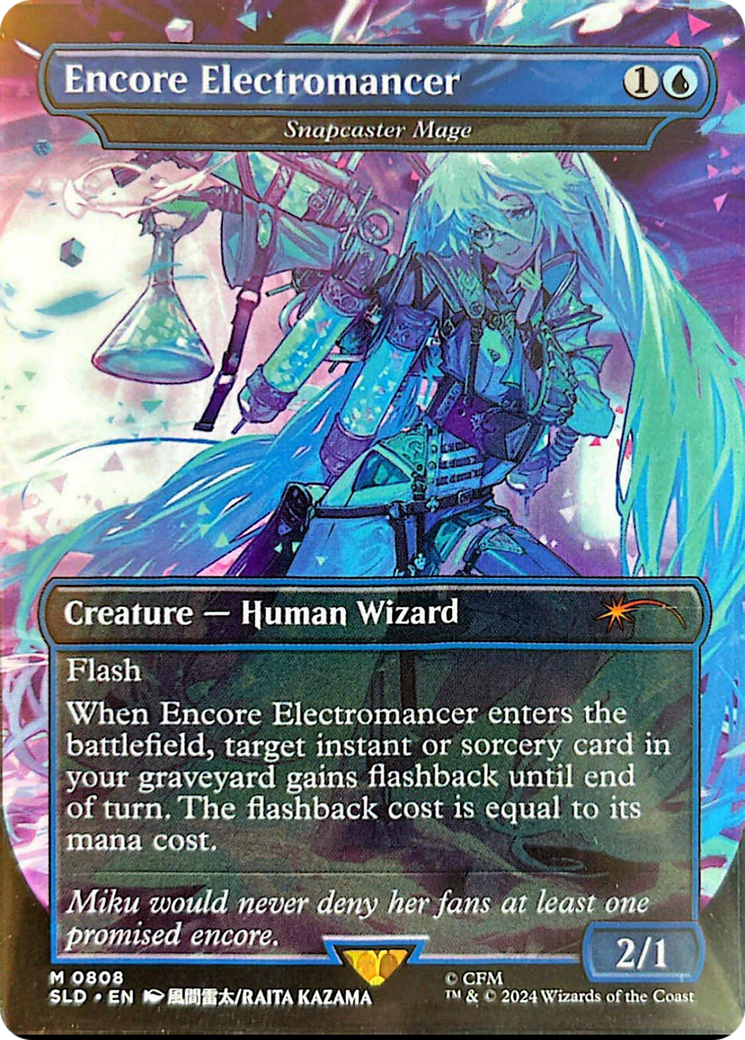 Encore Electromancer - Snapcaster Mage [Secret Lair Drop Series] | Anubis Games and Hobby