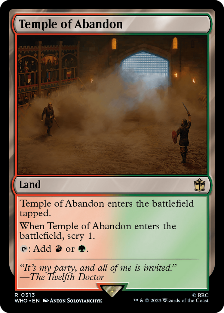Temple of Abandon [Doctor Who] | Anubis Games and Hobby