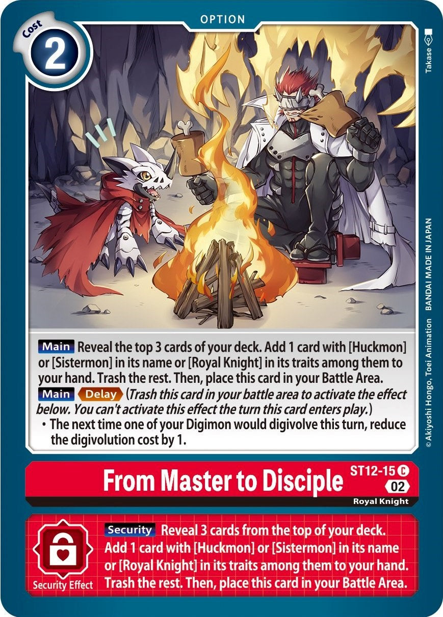 From Master to Disciple [ST12-15] [Starter Deck: Jesmon] | Anubis Games and Hobby