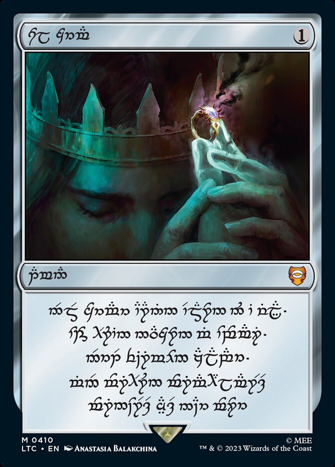 Sol Ring (410) (Human) [The Lord of the Rings: Tales of Middle-Earth Commander] | Anubis Games and Hobby